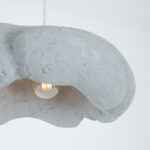 Aleksandra 1 Light Grey Pendant - Image 3