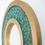 Ingrid Petroleum Mirror 60*60 cm - Image 2