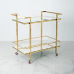Fabiola Gold Table 80*40 cm