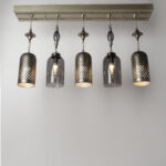 Marrakesh 5 Lights Silver × Grey Chandelier