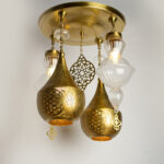 Yaman Oxide 4 Lights Chandelier