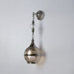 Tadmor Silver 1 Light Wall Lamp