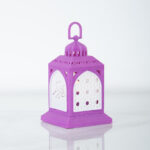 Purple Modern Lantern Small - Image 2