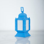 Baby Blue Moroccan Lantern - Image 2