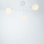 Estelle 3 Lights White Pendant