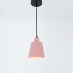 Adele 1 Light Pink × White Pendant