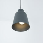 Adele 1 Light Grey Pendant - Image 3