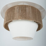 Rosalie 4 Lights White × Beige Pendant - Image 4
