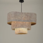 Valerie 4 Lights Beige Pendant
