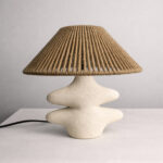 Xenia 1 Light Brown × Off White Table Lamp - Image 2
