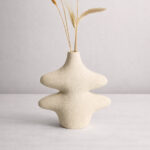 Flora Off White Vase