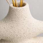 Flora Off White Vase - Image 3
