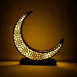 هلال رمضان مع نجمه نغم إضاءة ليد أسود - Image 2