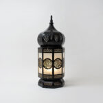 Salsabil 2 Lights Black Lantern