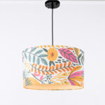 Jungle 1 Light Multicolored Pendant