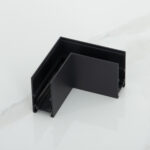 Olvar Black Track Light Connector