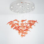 Eloratia 12 Lights Gold Chandelier