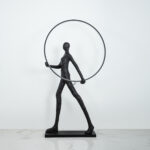 Olvis LED Black Floor Lamp