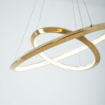 Eria LED Gold Chandelier - Image 2