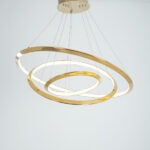 Gleir LED Gold Chandelier