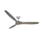 Kian Melia Grey Ceiling Fan - 60 inch - Image 2