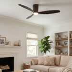 Kian Luxel Brown Ceiling Fan - 52 inch