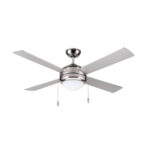 Kian Zenira Silver Ceiling Fan - 52 inch - Image 2
