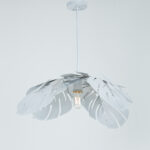 Elorel 2 Lights White Pendant