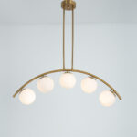 Qalos LED Gold  Pendant