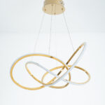 Xyley LED Gold Chandelier - Image 4