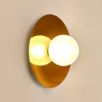 Luxix 1 Light Gold Wall Lamp