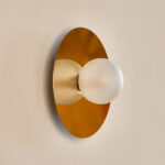 Luxix 1 Light Gold Wall Lamp - Image 2