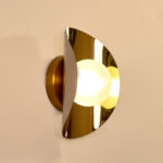 Veloric 1 Light Silver Wall Lamp