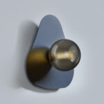 Arcerova 1 Light Black Wall Lamp
