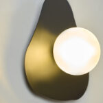 Aurer 1 Light Black Wall Lamp - Image 2