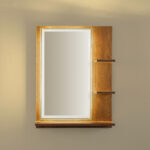 مرايا لومال إضاءة أصفر 80*60 سم - Image 2