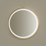 مرايا لوكسار إضاءة أصفر 70*70 سم - Image 2