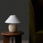 Visina 1 Light Beige Table Lamp - Image 2