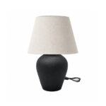 Solara 1 Light Black Table Lamp