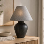 Qaleron 1 Light Grey Table Lamp - Image 2