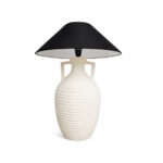 Olviaira 1 Light White Table Lamp