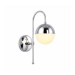 Tivara 1 Light Silver Wall Lamp - Image 2
