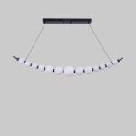 Zavenar 13 LED Lights Black Chandelier - Image 2