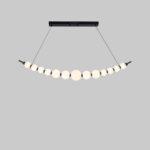 Zavenar 13 LED Lights Black Chandelier - Image 3