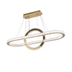 Solic LED Gold Chandelier