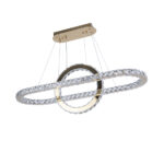 Solic LED Gold Chandelier - Image 2