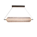 Solio LED Rose Gold Chandelier