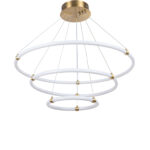 Solex LED Gold Chandelier - Image 2
