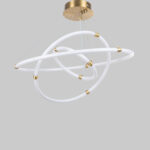 Solex LED Gold Chandelier - Image 3