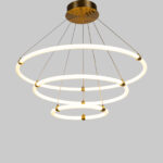Solex LED Gold Chandelier - Image 5
